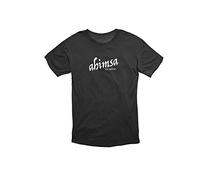 Carrot Banana Peach Bamboo No Violence T Shirt (M) Black