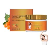 Carrot Body Cream, 2025 New Carrot Whitening Moisturising Body Lotion, Brightening & Hydrating Moisturizer With Vitamin E, Women Body Cream, Even Skin for Youthful Radiance & Moisture