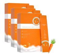 Carrot Compound Acid Foam Mask, Carrot Pore Purifying Bubble Mask, Clean And Absorb Blackheads And Dirt, Carrot Extract Face Mask, Pore Shrink Deep Cleansing Mask, Carrot Extract (36pcs)