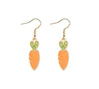 Carrot Dangle Earrings Cute Carrot Earrings Carrot Lover Jewelry Vegetable Drop Earrings Food Earrings (Carrot -Earrings eu)