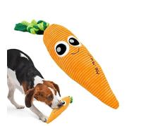 Carrot Dog Toy - Portable Puppy Teething Carrots | Dog Enrichment, Pet Chew Toys, Boredom Buster, Outdoor Cat Puzzle for Small Medium Large Pets