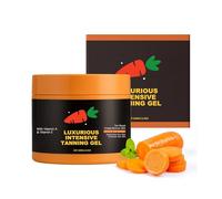 Carrot/en Tanning Gel, Tan Enhancers & Accelerators For Face & Body, Moisturizing Tanning Oil For Tanning Beds & Outdoor Sun, Sunbed Tanning Accelerator With Carotene & Olive Oil (1PC, 100g)