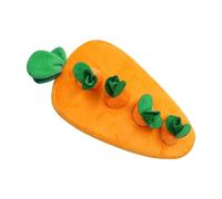 Carrot Enrichment Toy For Cats | Interactive Dog Toys Farm Snuffle Mat | Anti-slip Pet Treat Dispenser Game For Training And Stress Relief