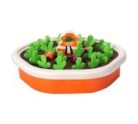 Carrot Harvest Toy - Educational Memory Game, Vegetable Pulling Board Sorting Slots, Durablle Wood Build | Problem Solving Early Learning Skills for Kids Daycare Kindergarten Gift Activity