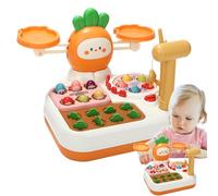 Carrot Harvest Toy - Sensory Activity,Developmental Carrot Harvest Game - for Children Boys Parents Families Teachers Home School Kindergarten Tutoring Centers