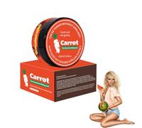 Carrot Intensive Tanning Accelerator Tanning Gel Tan Accelerator with Coconut Oil and Vitamin A & E Fast Tanning Tan Enhancers Face & Body Cream Sunbed Accelerator Sunscreen (Orange,100ml)