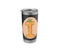 Carrot Letter I Alphabet Art Cute Initial Decor Stainless Steel Insulated Tumbler