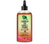 Carrot Oil | No SPF | Accelerates tanning | Ideal Body for Dry Skin Carrot Face Carrot Seed for Sun Damage Skin Rich in Beta Carotene Vitamin E Best Massage Oil