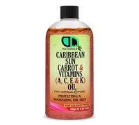 Carrot Oil | No SPF | Accelerates tanning | Ideal Body for Dry Skin Carrot Face Carrot Seed for Sun Damage Skin Rich in Beta Carotene Vitamin E Best (100ml Cap)