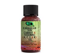 Carrot Oil | No SPF | Accelerates tanning | Ideal Body Oil for Dry Skin Carrot Face Oil Carrot Seed Oil for Sun Damage Skin Rich in Beta Carotene Vitamin E Best Massage Oil 10ml