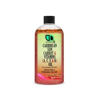 Carrot Oil | No SPF | Accelerates tanning | Ideal Body Oil for Dry Skin - Carrot Face Oil - Carrot Seed Oil for Sun Damage Skin - Rich in Beta Carotene Vitamin E - Best Massage Oil (30ml Cap)