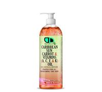 Carrot Oil | No SPF | Accelerates tanning | Ideal for Dry Skin Carrot Face Carrot Seed for Sun Damage Skin Rich in Beta Carotene Vitamin E Best Massage (500ml pump)