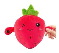 Carrot Plush - Cuddle Interactive Sensory Educational Doll | Fruit-themed Music Doll | Interactive Sensor Music Dolls | for Boys Girls Indoor Play and Early Childhood Development