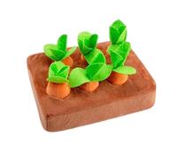 Carrot Plush For Dogs - Carrot Plush Toy For Dogs | Interactive Smelling Mat Paara Pets | Snuffle Carpet Carrots Paara Perross 2 In 1: Dee Olfato An Game