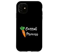 Carrot Princess Vegan Vegetable Plant Kawaii Gardener Case for iPhone 11