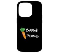 Carrot Princess Vegan Vegetable Plant Kawaii Gardener Case for iPhone 14 Pro