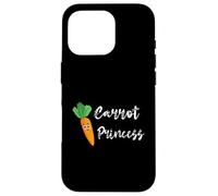 Carrot Princess Vegan Vegetable Plant Kawaii Gardener Case for iPhone 16 Pro