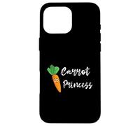 Carrot Princess Vegan Vegetable Plant Kawaii Gardener Case for iPhone 16 Pro Max