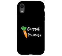 Carrot Princess Vegan Vegetable Plant Kawaii Gardener Case for iPhone XR