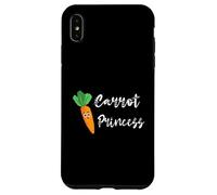 Carrot Princess Vegan Vegetable Plant Kawaii Gardener Case for iPhone XS Max