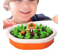 Carrot Pulling Toy - Color Memory Sorting Game, Radish Planting Fun | Preschool Learning Activity, Fine Motor Skill Development, Educational Memory Toy, Hand Eye Coordination Practice, Interactive Ear