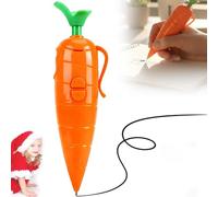 Carrot Recorder Pen Toy 60-Second Voice Recorder,Cute Carrots Pen with Playback & Audio Recorder Smooth-Writing Ballpoint Pen - Fun & Creative Gifts for Students, Teachers (1pcs)