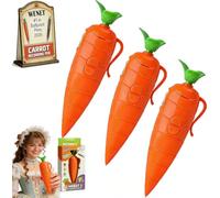 Carrot Recorder Pen, with Playback Feature, Smooth-Writing Ballpoint Pen Role-Play Props, School Supplies,Creative Activities and Special Moments Recording(3PCS)