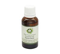 Carrot Seed Essential Oil | Carrot Seed Oil | Daucus Carota | for Hair | for Face | for Skin | Undiluted | 100% Pure Natural | Steam Distilled | Therapeutic Grade | 30ml | 1.01oz by R V Essential