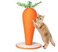 Carrot-shaped cat toys, sisal scratching posts for cats, for indoor animals, playtime in the living room, floor area for pets and kittens