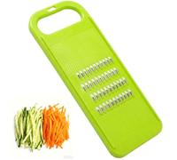 Carrot Shredder Carrot Grater Vegetable Grater Cabbage Shredder Julienne Slicer Julienne Cutter for Kitchen Stainless Steel Blades for Carrots Potatoes Cucumbers Cheese Salad Slicer (Neon Green)