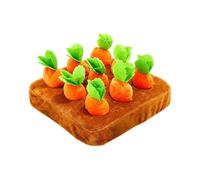 Carrot Snuffle Mat for Dogs Carrot Plush Puzzle Toys