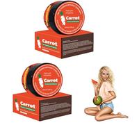 Carrot Tanning intensifying Gel, Sunbed Tanning Accelerator, with Coconut Oil and Vitamin A & E, Achieve a Natural Tan with Natural Ingredients