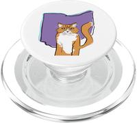 Carrot the Cat PopSockets PopGrip for MagSafe