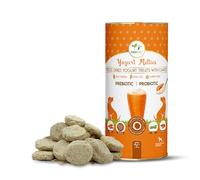 Carrot Yogurt Melties Prebiotics and Probiotics for Dog | Promotes Immunity, Supports Gut Health | Hypoallergenic Dog Treats, Grain-Free | May Help in Occasional Itchy Skin (38g) Pawfect