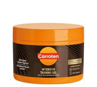 Carroten Intensive Tanning Gel (150ml) - Tan Enhancer with Coconut Oil & Vitamins A & E - Sunbed-Friendly Tanning Booster - SPF Free Sunscreen