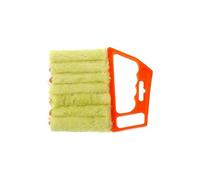 Carroterr Blind Cleaner Duster Tool, 7 Finger Dusting Cleaner for Window Venetian, Air Conditioner Blade Brush, Mini Blind Duster Brush for Air Conditioner Keyboard