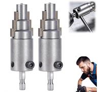 Carroterr Broken Pipe Extractor Tool, 3 in 1 Pipe Extractor 1/2 3/4 one Inch, Internal Pipes Wrench for Quickly remove rust/damage from PVC/CPVC/PEX plastic pipes, valves, faucet bolts, and fittings