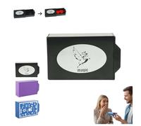 Carroterr Magic Trick Drawer Box, Appears/disappears Stage Illusion gimmicks, Magical Illusion Prop with Hidden Secret Drawer for Magicians, Close up Mentalism Illusions Gimmicks Easy Props