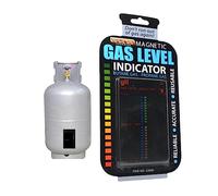 Carroterr Magnetic Gas Bottle Level Indicator, Gas Tank Level Indicator Magnetic Gauge Bottle, Indicator Gauge Motorhome Travel Bbq
