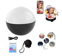 Carroterr Memory Orb Christmas Ornament, 2026 New Christmas Memory Sphere Lamp, Personalized 3D MemoryOrb Custom Video Sphere, 2.7" Crystal Ball Video Player MemoryOrb Lamp, Uploadable Videos&Photos