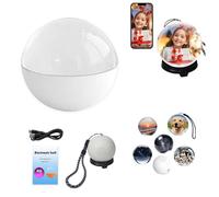 Carroterr Memory Orb Christmas Ornament, 2026 New Christmas Memory Sphere Lamp, Personalized 3D MemoryOrb Custom Video Sphere, 2.7" Crystal Ball Video Player MemoryOrb Lamp, Uploadable Videos&Photos