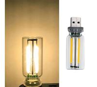 Carroterr Touch Control LED Night Light, Mini USB Lamp with Multi-Color Ambient Lights, Mini LED Bulb Lamp, Camping Lights Atmosphere Lights for car