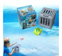 Carroterr Underwater Dive Rescue Toys, Water Swimming Dive Pool Game, Diving Cages Toy with Animals Floating, DiveCages Floating Sinkies for Kids Swim Training Summer Bath Toys