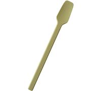 Carrotez Small Silicone Spoon, Mini Spatula, Small Spatulas for Kitchen Use, Spoonula, Perfect for Eating, Stirring, Spreading, 7.3", 1 pc - Olive Green