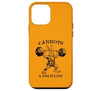 Carrots and Discipline Weightlifting Rabbit Vintage Design Case for iPhone 12 mini
