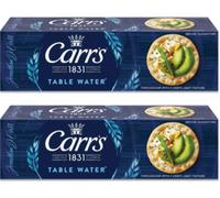 Carr's Table Water Biscuits (125g) - Pack of 2