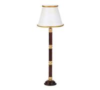 Carrttline 1/12 Dollhouse Miniature LED Light Floor Lamp Battery Powered Switch Wireless Operated
