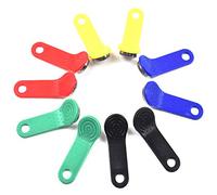 Carrttline 10Pcs/Lot Rewritable RFID Contact Memory Key RW1990 IButton for Copy Card Sauna Keys Cards