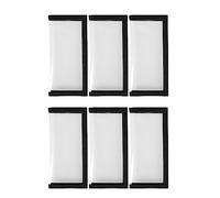 Carrttline 6Pcs Fishing Lure Wraps, Clear PVC Lure Covers Keeps Fishing Safe, Fishing Bait Cover Easily See Lures,Fishing Covers