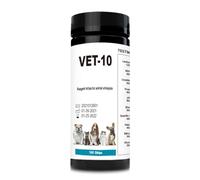 Carrttline Pet Urine Testing Strips, 100 Urinalysis Parameter Tests for Dogs,Cats,Vets, Accurate Testing for Veterinarians